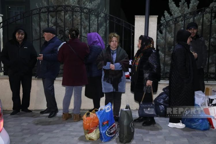 Növbəti köç karvanı Ağdam şəhərinə çatıb