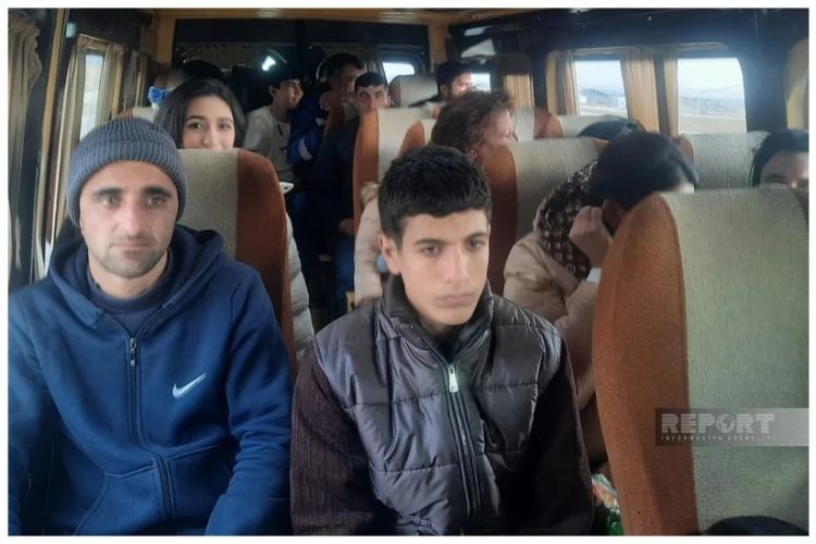 Xocalının Xanabad kəndinə ilk köç karvanı yola salınıb