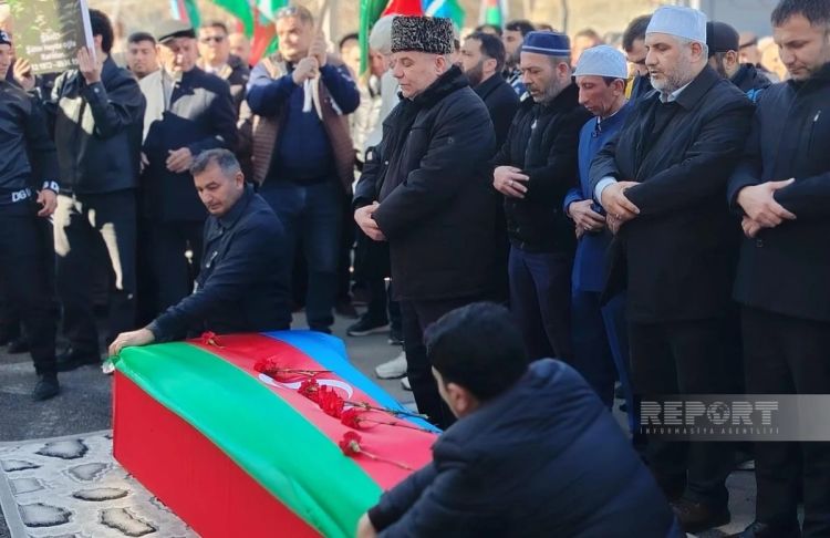 Mingəçevirdə itkin-şəhid Şahin Kərimov dəfn edilib
