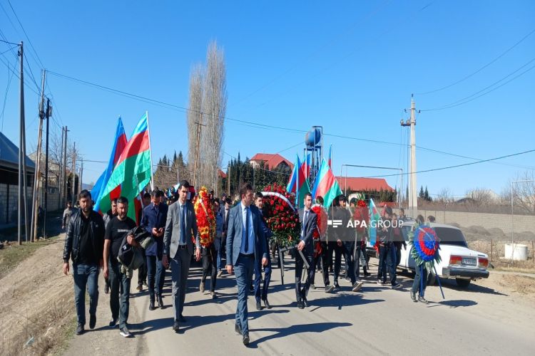 Birinci Qarabağ müharibəsinin itkin-şəhidi Yolçu Məmmədovun qalıqları Şəmkirdə dəfn olunub -  FOTO