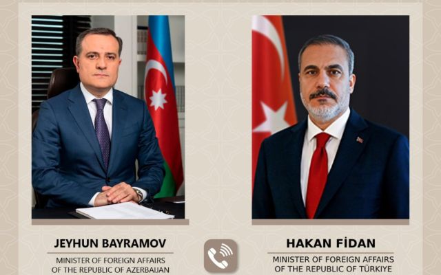 Azərbaycan və Türkiyə XİN başçıları arasıda telefon danışığı olub