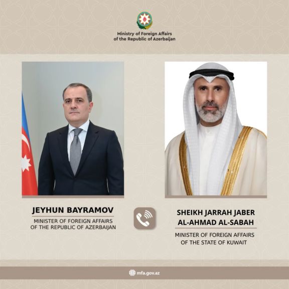 Azərbaycan və Küveyt XİN-ləri diplomatik təşəbbüslərin gücləndirilməsini müzakirə edib