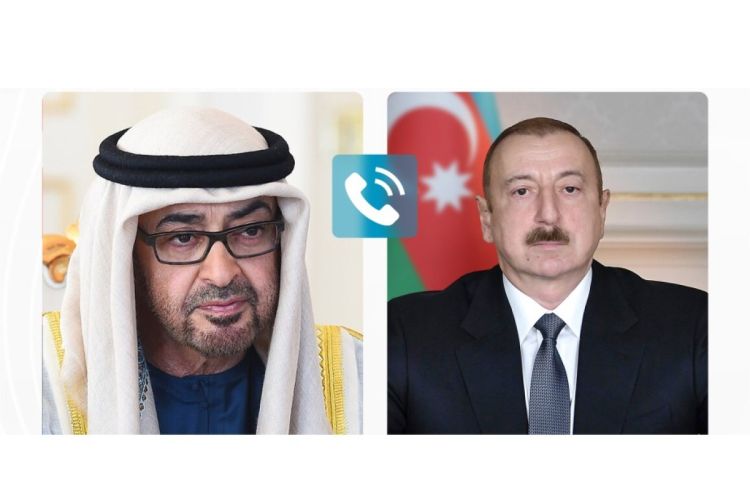 BƏƏ Prezidenti Azərbaycan liderinə zəng edib, İranın hücumunu pisləyib