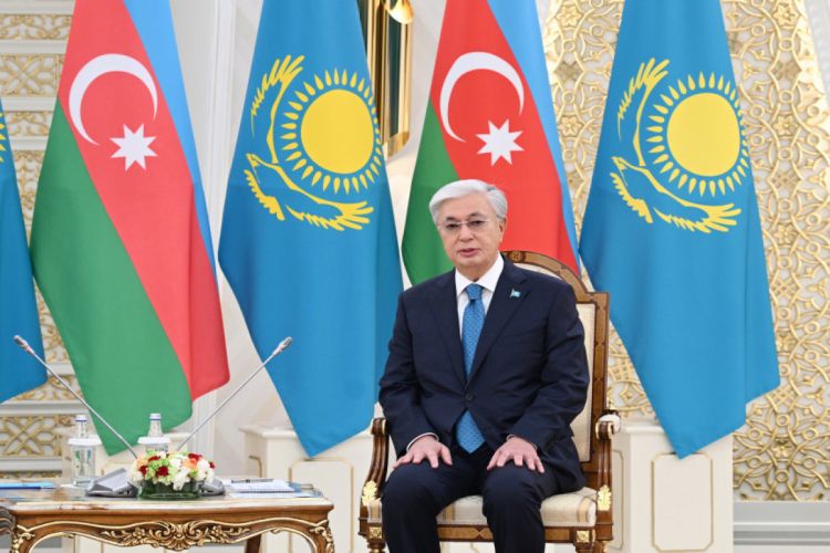 İlham Əliyev Tokayevə İranın Naxçıvana hücumlarını qınamasına görə təşəkkür edib