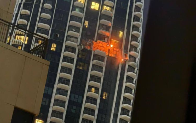 Dubayda PUA binaya düşüb