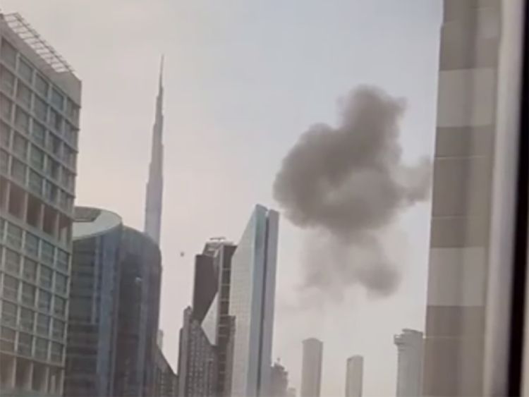 İrana məxsus dron Dubayda maliyyə mərkəzinə zərbə endirib