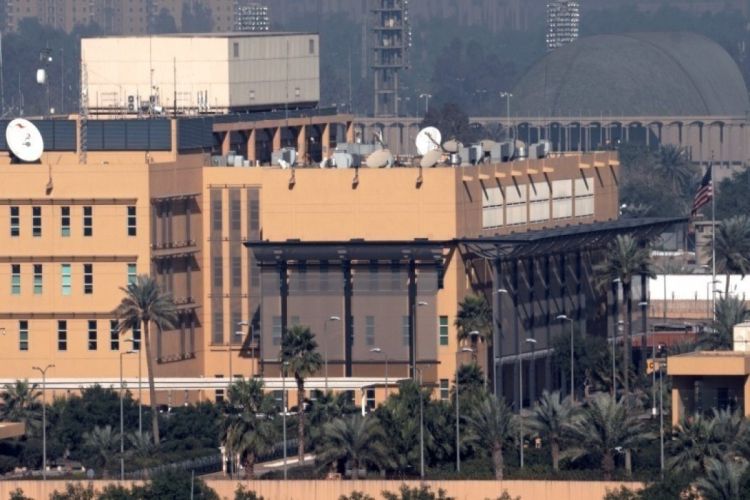 Bağdaddakı ABŞ səfirliyi hücuma məruz qalıb