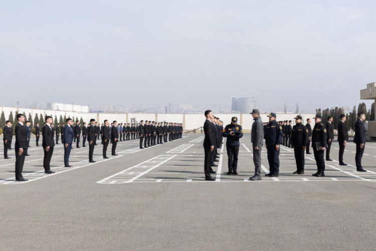Vilayət Eyvazov Bakıda sıra baxışı keçirib - FOTO/VİDEO