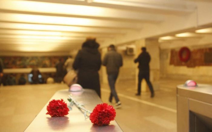 "20 Yanvar" metrostansiyasında törədilən  terror aktından 32 il keçir