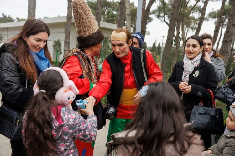 Bakıda Novruz şənliyi keçirilib - FOTO