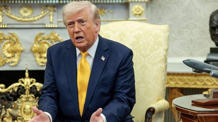 Tramp İrana qarşı əməliyyatın başlanması ilə bağlı suala zarafatla cavab verib