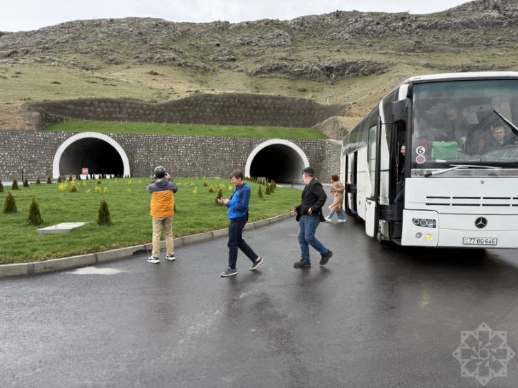 Dünya səyyahları Zəngilanda - FOTO