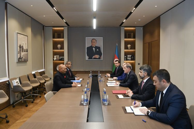 Ceyhun Bayramov Hindistanın yeni səfirini qəbul edib - FOTO