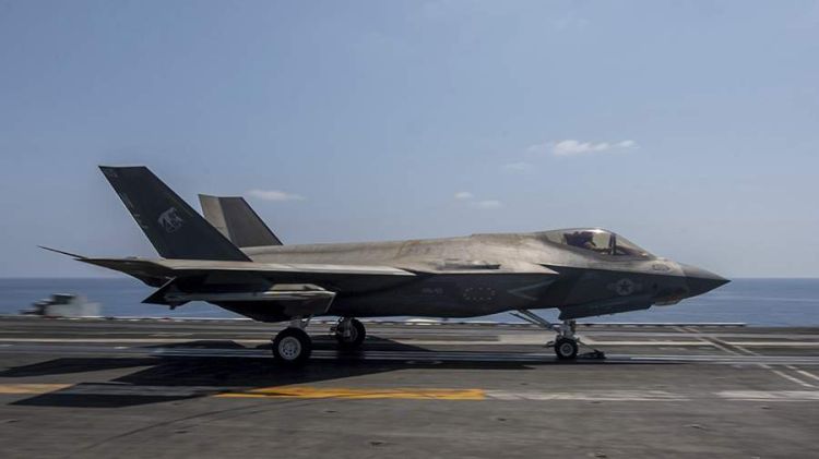 Amerikanın vurulan F-35 qırıcı təyyarəsinin pilotu saxlanılıb - KİV