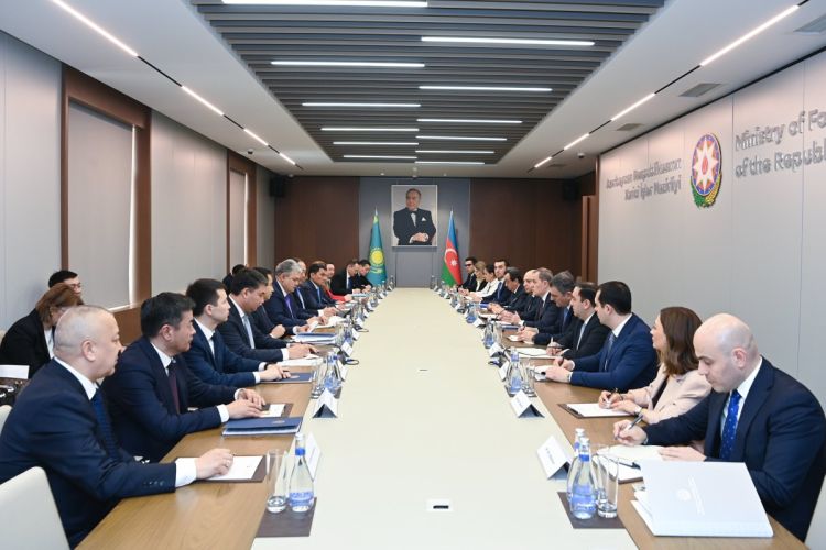 Bakıda Azərbaycan və Qazaxıstan XİN rəhbərlərinin görüşü keçirilir -  YENİLƏNİB