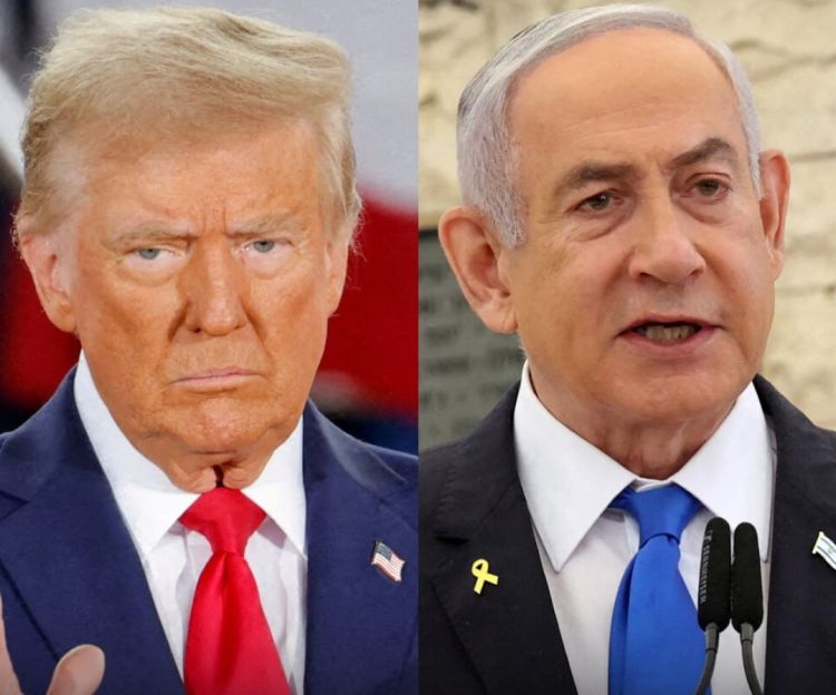 Tramp Netanyahunu Livana zərbələri azaltmağa çağırıb