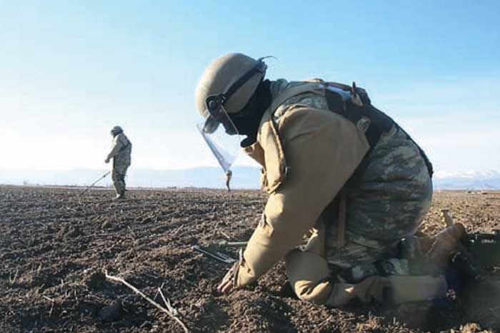 Bir həftə ərzində minadan təmizlənən ərazilər