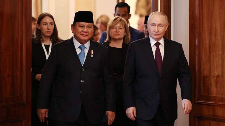 Putin və İndoneziya prezidenti danışıqları başa çatdırdılar - VİDEO
