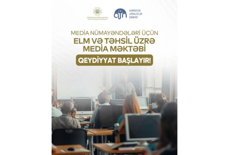Jurnalistlər media məktəbinə start verilir