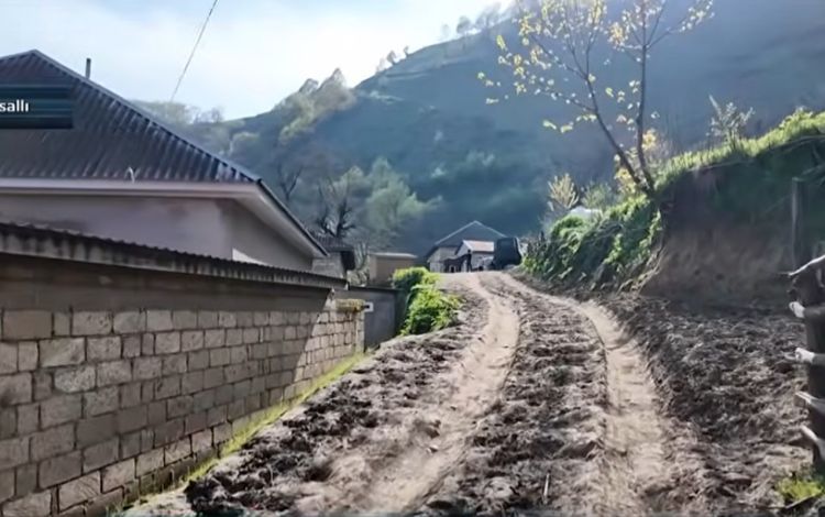 Bu kənddə qaz, yol, işıq yoxdur -  VİDEO