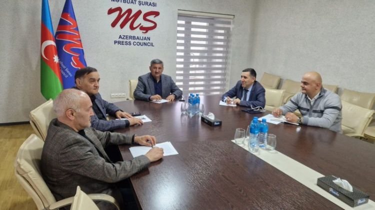 Mətbuat Şurasının Nəzarət-Təftiş Komissiyasının iclası keçirilib