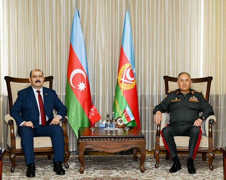 Azərbaycan və Türkiyə arasında hərbi təhsil sahəsində görülən birgə işlər müzakirə edilib - FOTO