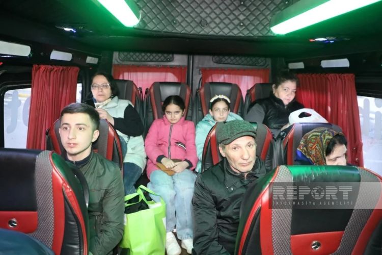 Ağdam şəhərinə daha 92 ailə yola salınıb