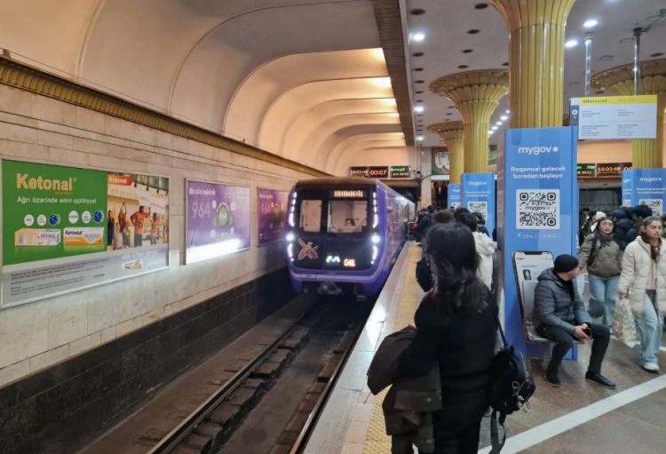 Bakı metrosu fəaliyyətini  bərpa etdi