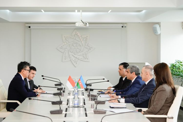 Nazirlikdə İndoneziyanın ölkəmizdəki səfiri ilə görüş olub