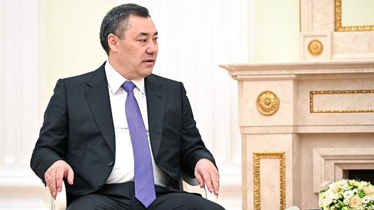 Japarov Rusiya və Qırğızıstanı strateji tərəfdaş adlandırıb - VİDEO