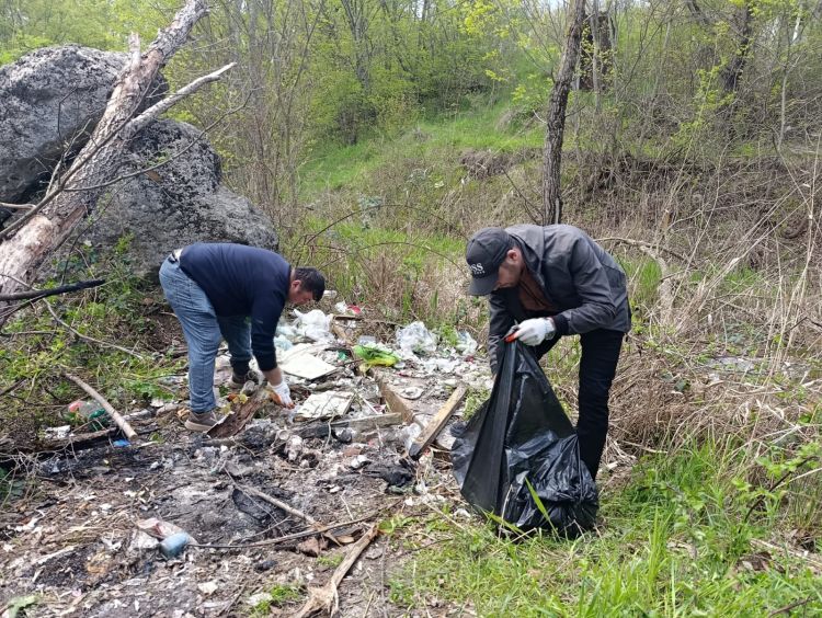 Xocalıda ekoloji iməclik keçirilib - FOTOLAR
