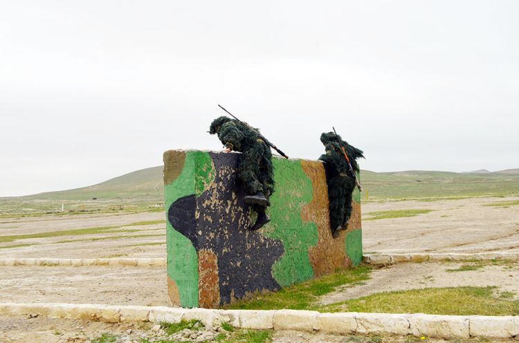 Azərbaycan Ordusunda "Ən yaxşı snayper" adı uğrunda yarış keçirilib