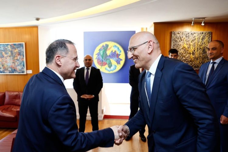 Elçin Əmirbəyov İtaliya XİN rəhbərinin müavini ilə görüşüb