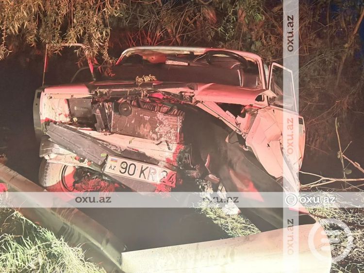 Şuşaya gedən ailə qəzaya düşdü:  Ölən və yaralanan var