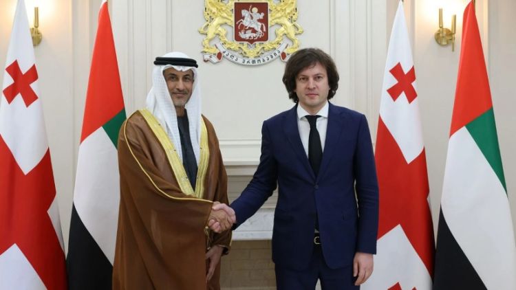 Kobaxidze BƏƏ-nin xarici işlər üzrə dövlət naziri ilə görüşüb