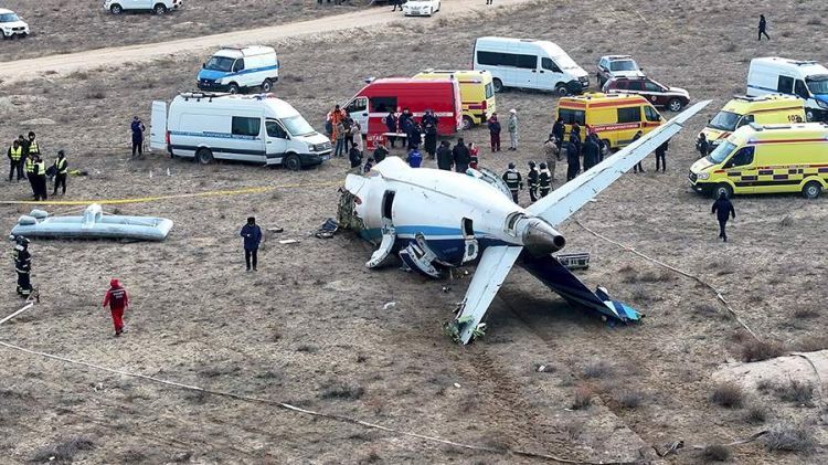 Astana AZAL təyyarəsinin qəzasını araşdırmağı davam etdirir -  Yekun hesabat təqdim olunacaq
