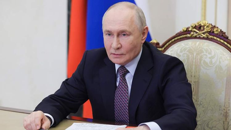 Putin Qələbənin 81-ci ildönümü münasibətilə bir sıra ölkələrin liderlərini təbrik edib