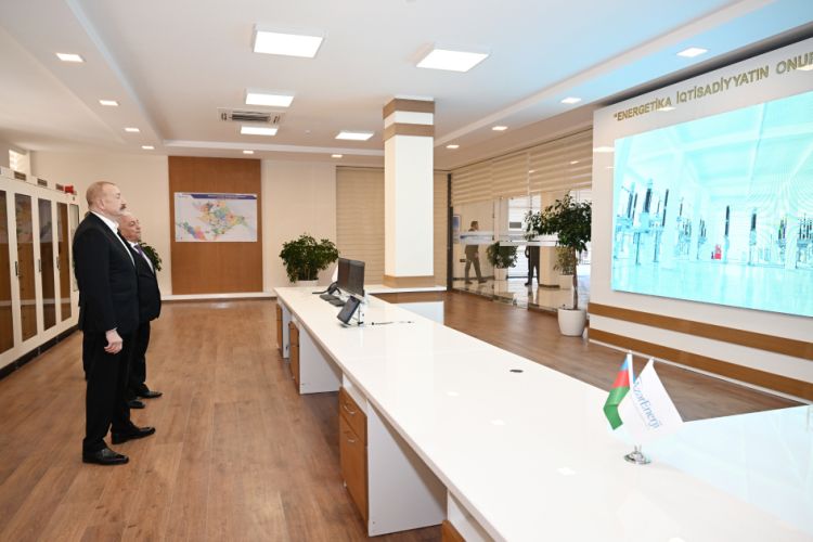 Prezident Cəbrayılda “Şəfəq” yarımstansiyasının açılışında iştirak edib