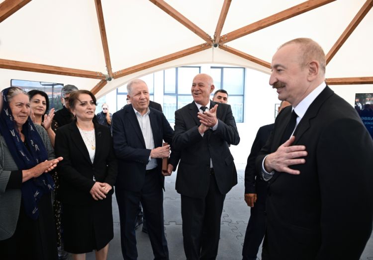 Prezidentin sosial hesablarında Şükürbəyli kəndinə səfərlə bağlı  videoçarx paylaşıldı