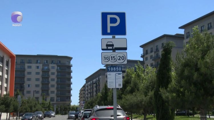 Bakıda bəzi parklanma yerləri ilə bağlı yeni məhdudiyyətlər tətbiq edilir -  VİDEO