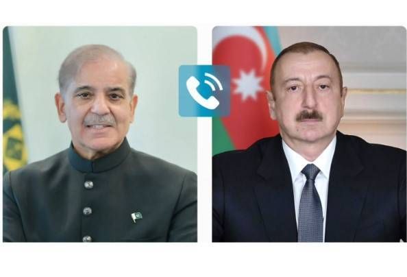 Prezident İlham Əliyev Şahbaz Şəriflə telefon danışığı aparıb