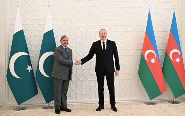 Şahbaz Şərif Prezident İlham Əliyevi Pakistana səfərə dəvət edib