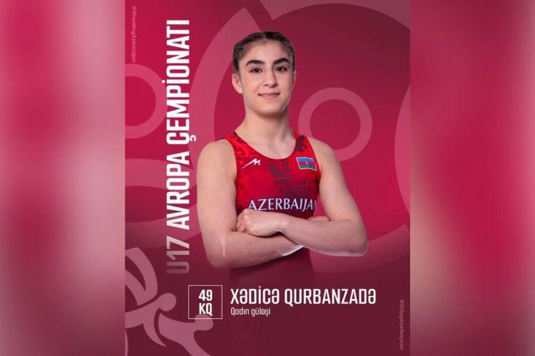 Azərbaycan güləşçisi Xədicə Qurbanzadə U-17 Avropa çempionatında finala yüksəlib