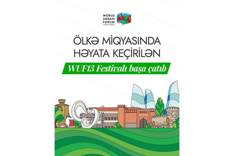 WUF13 festivallarında 115 mindən çox insan iştirak edib