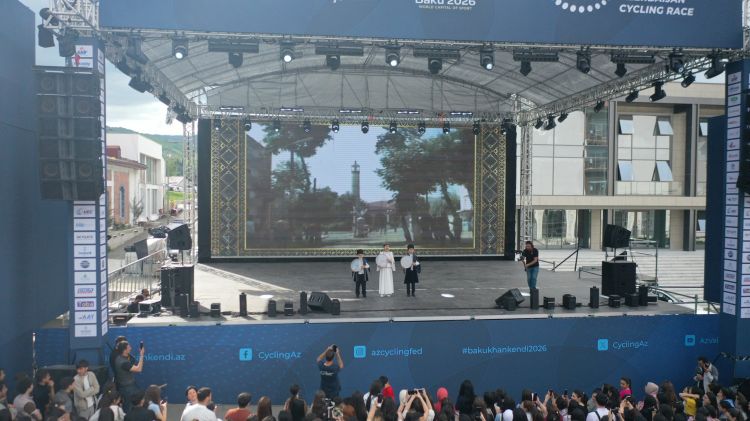 Xankəndidə velosiped bayramı –  Möhtəşəm konsert - FOTO
