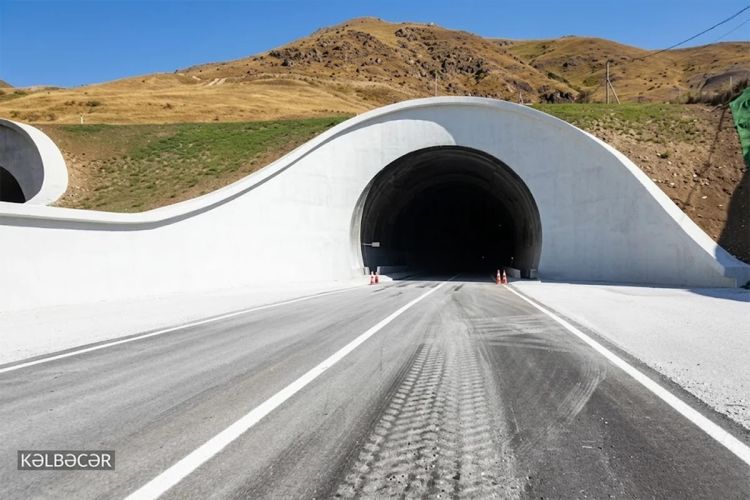 Qafqazın ən böyük tunelindən  GÖRÜNTÜLƏR
