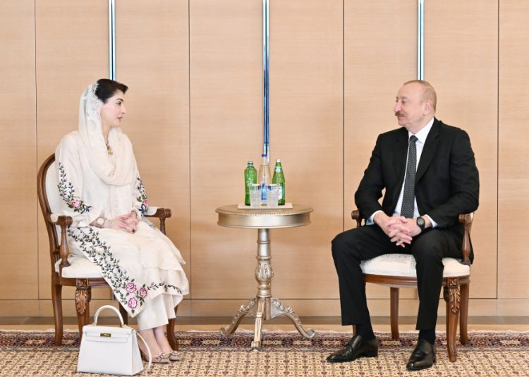 Prezident İlham Əliyev Pakistanın Pəncab əyalətinin Baş nazirini qəbul edib - FOTO
