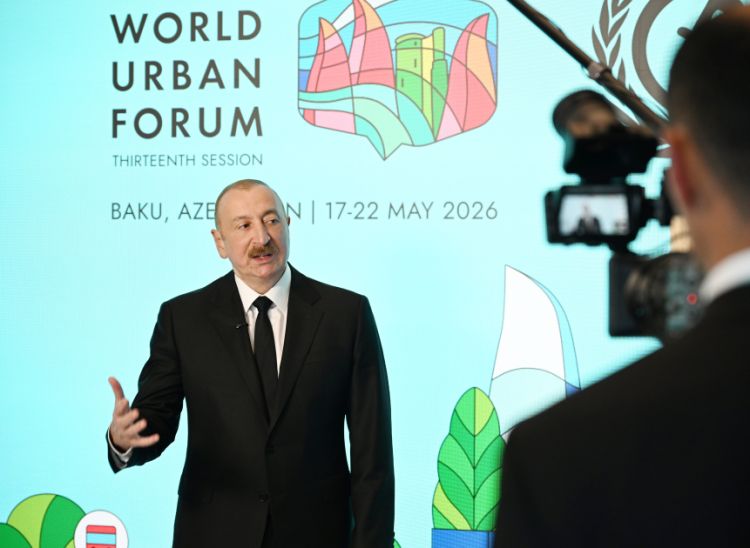 Prezident İlham Əliyev "Euronews" televiziyasına müsahibə verib