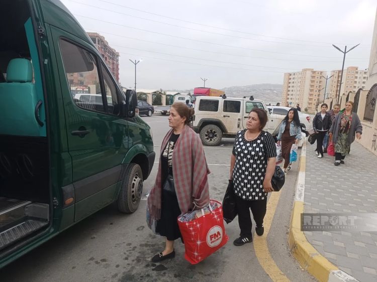 Şükürbəyli kəndinə köç karvanı yola salınıb