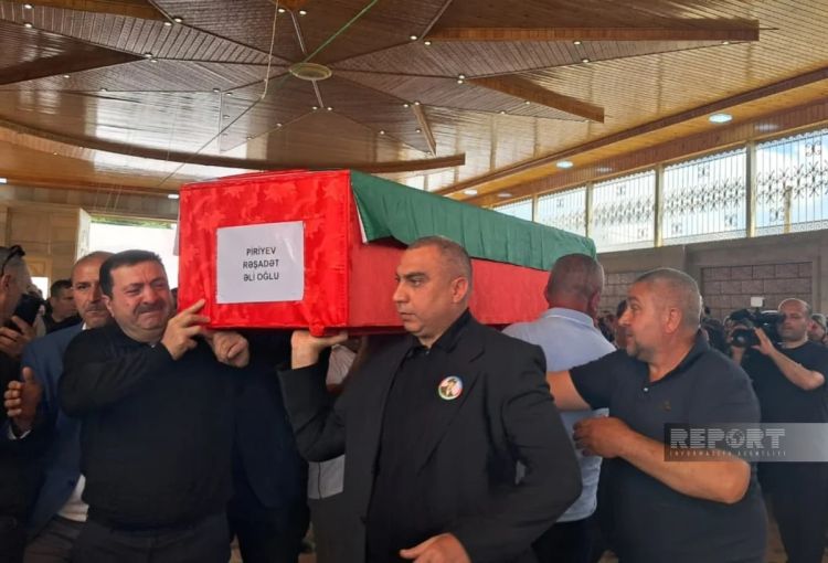 I Qarabağ müharibəsinin itkin-şəhidi Rəşadət Piriyevlə vida mərasimi keçirilib